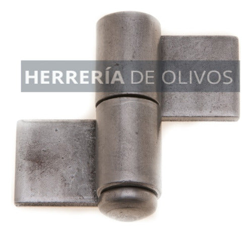 Herrería de Olivos 25mm Welding Hinge (Pack of 10 Units) 0