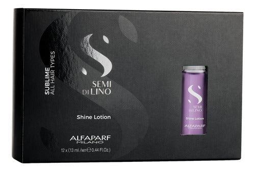 Alfaparf Milano Alfaparf Ampollas Shine Lotion X 12 + Máscara Moisture 500ml 1