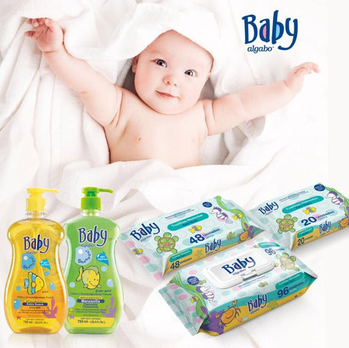 Algabo Baby Combo Extra Soft Hypoallergenic Shampoo 755 ml 4