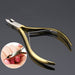 Golden Stainless Steel Cuticle Cutter by City Girl 2