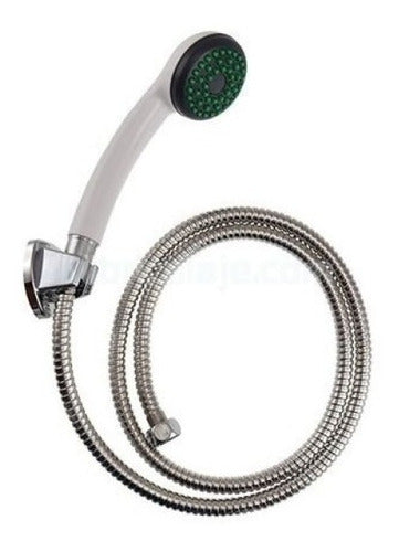 Rimontti Telephone Shower with Flexible Wall Support and Fisher Anchors 0