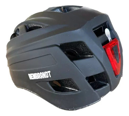 Rembrandt Tomac Helmet with Integrated Light for Bike Skateboard Rem130 1