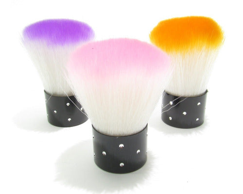 Mini Brush for Dusting Off Your Nails Lefemme Flores 0