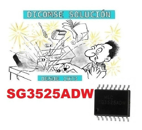 Silicon General Circuito Integrado SG3525ADW SOP-16 0