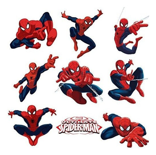 Spiderman Sticker Pack Para Decorar La Pared De La Habitacir 0