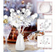 6 Ramas De Decoracion Zhanyigy Para Navidad Blanco 5