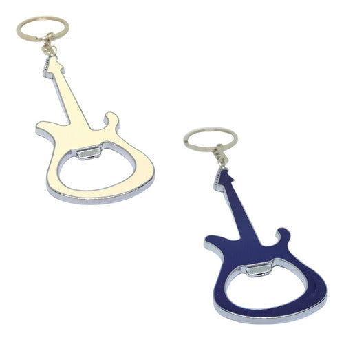 Nail Vinyl's Guitar Bottle Opener Keychain Pack of 12 - Rock Souvenirs 6