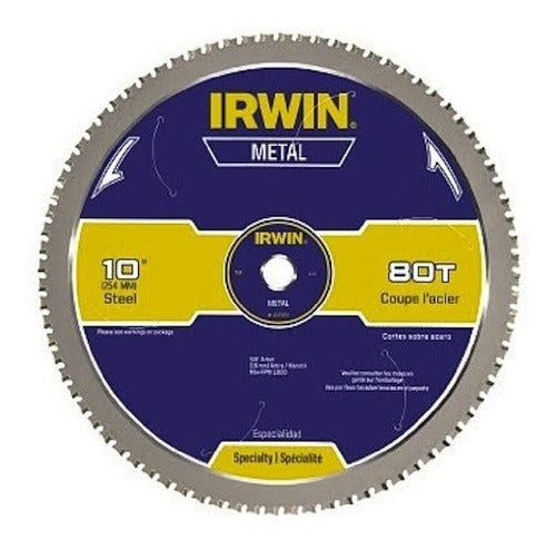 Irwin Tools 10-Inch Metal-Cutting Circular Saw Blade 0