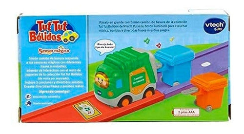 VTech Tut Tut Bolidos Simon Garbage Truck and Recycling Truck 2