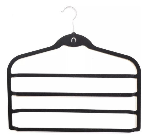 Black Plastic Hanger for Pants 0