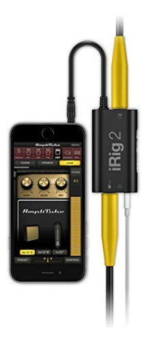 IK Multimedia iRig 2 Guitar Interface Adapter for iPhone, iPod Touch, and iPad 1