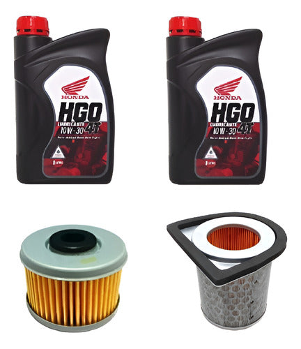 Honda Hgo Kit Service Honda Cbx 250 Twister Aceite + Filtros 0