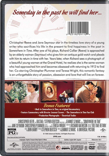 DVD Somewhere In Time / Pide Al Tiempo Que Vuelva 1