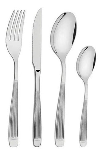 Tramontina Athenas Rayado 24-Piece Cutlery Set 1