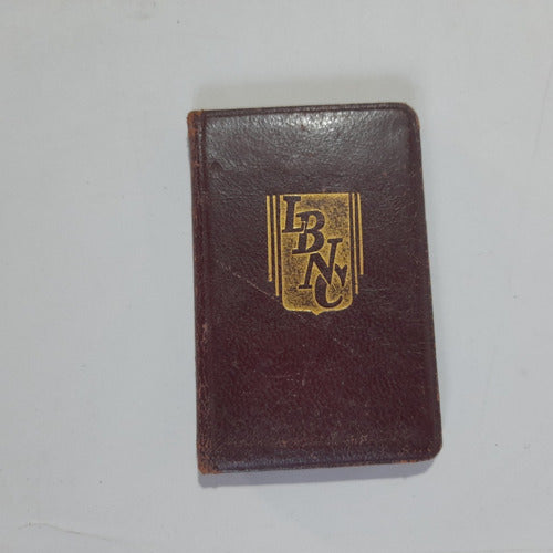 Antiguo Carnet Loteria De Beneficencia Nacional Casinos // B 0