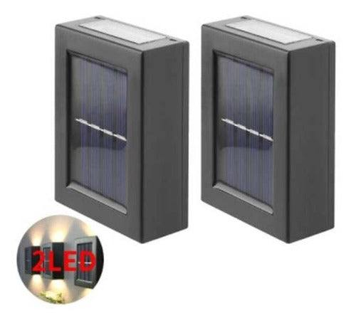 Purare Technologic Solar LED Lanterns X 2 Units Bidirectional Outdoor 0