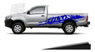 Toyota Hilux Lateral Decal Set for Single Cab Paint Job 19