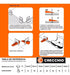 Crecchio Arco Nivelador Separador Para Colocar Porcelanatos 100uni 2