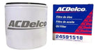 Filtro Aceite Chevrolet Astra Nafta + Aceite Semisint Acdelc 1