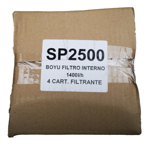 Boyu Filtro Interno SP 2500 1400 L/h 4 Cartuchos 2