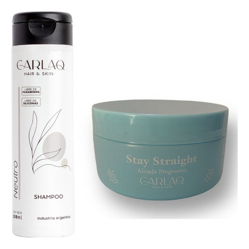 CarlaQ Formaldehyde-Free Smoothing Kit + Neutral Shampoo 0