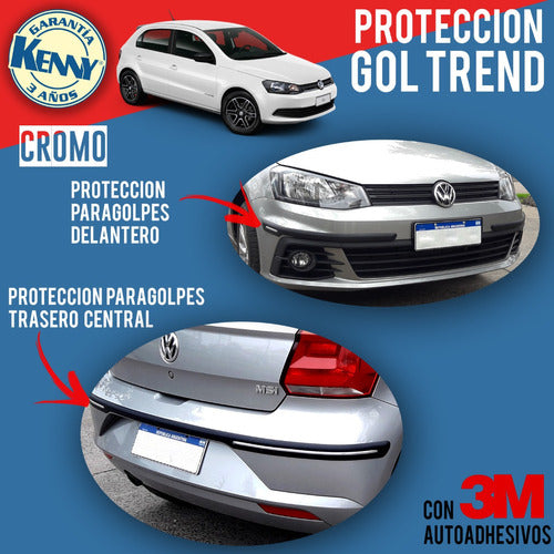 Fenders Pasaruedas Gol Trend Vw X 4 3m Kenny Guardabarros 3