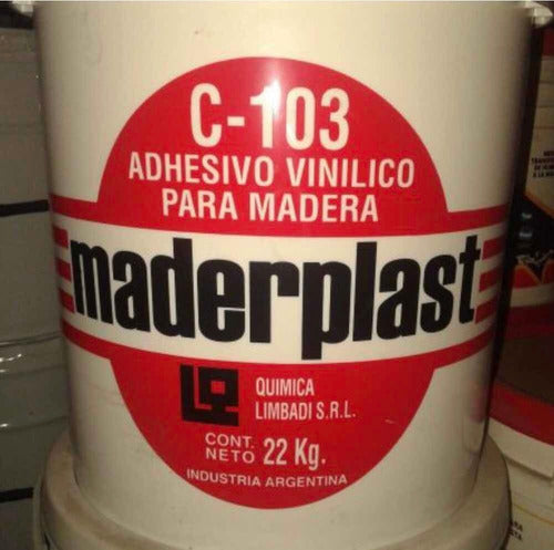 Cola Vinilica Maderplast C-103 X 22 Kg Envío Gratis 1