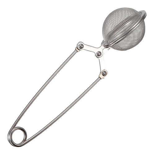 Infusor De Chá Inox Coador Peneira Chaleira Ervas Infusores 0