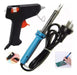 Renkai 40W Ceramic Tip Soldering Iron + Silicone Glue Gun 0