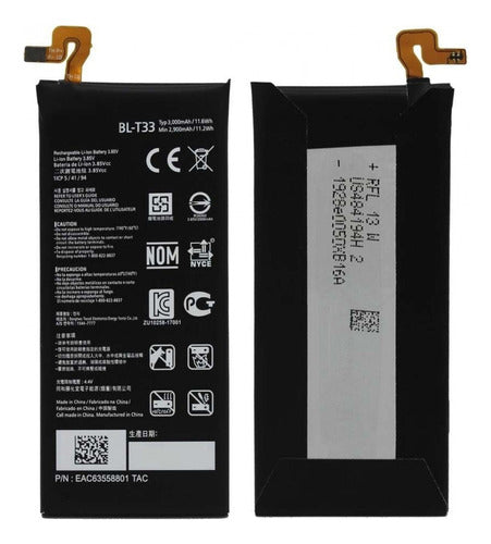 Bateria Bl-t33 Para LG Q6 Plus Mini Q6a M700 Bl-t33 0