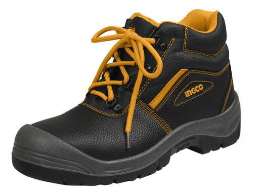 Ingco Industrial Safety Shoe SSH04SB with Reinforced Toe 0