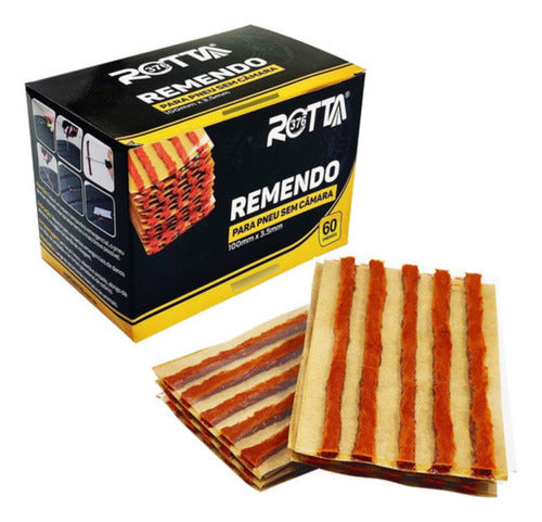 480 Refil Para Pneu Remendo Macarrão 60 Unidades 6mm 0