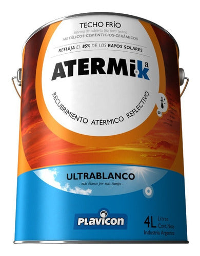 Atermik Pintura Atermica Chapa Baja Temperatura Blanco 4 L 0