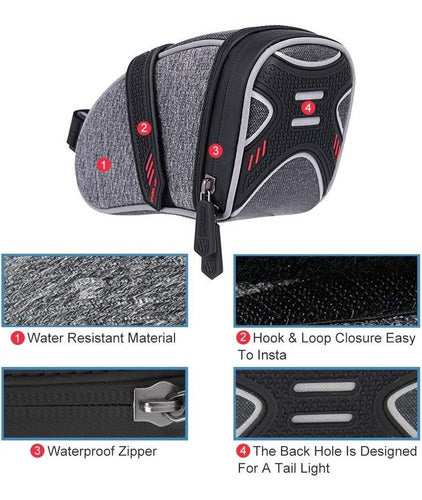 Waterfly Bicycle Seat Bag 7