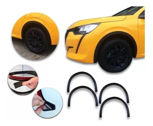 Kenny Accessories Peugeot 208 Fenders 2021 Guardabarro Tunnig 0