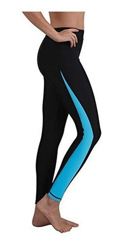 Las Mujeres Swim Tights Uv Sun Pantalones De Natación De Pro 0