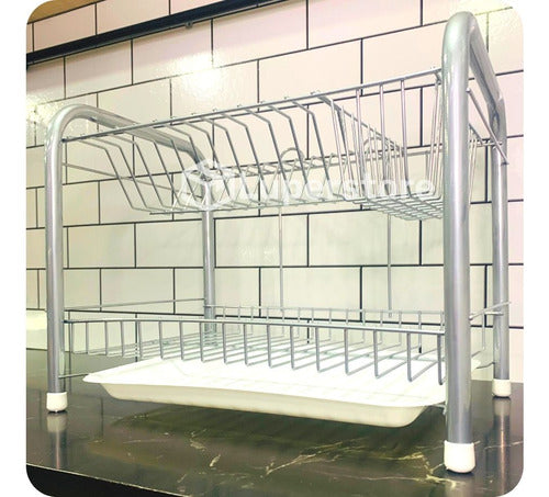 Luperstore Medium Dish Drainer - Kitchen Sink Rack 6