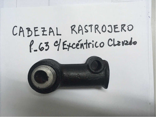 Cabezal Rastrojero P63 Con Excéntrico Clavado 0