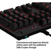 Logitech G G413 Backlit Mechanical Gaming Keyboard With USB P 5