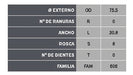 Ruleman Tensor Volkswagen Gol 1000/polo Pk 1