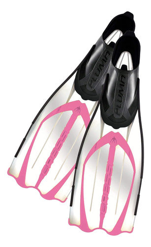 Cressi Pluma Snorkeling Fins Size 33/34 0