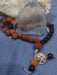 LeHaim Japa Mala (27 Beads), Rudraksha Seeds and Black Agate 7