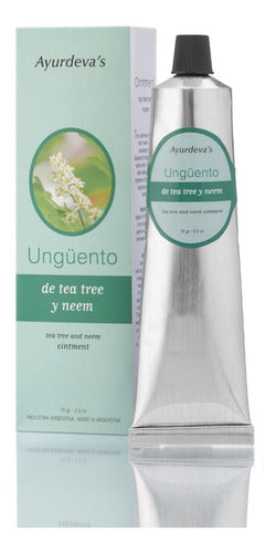 Ayurdeva's Tea Tree & Neem Ointment - 100% Natural 0