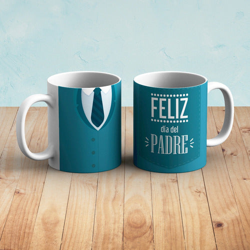 Imágenes Vectoriales Plantillas Diseños Elegant Father's Day Mug Templates 3