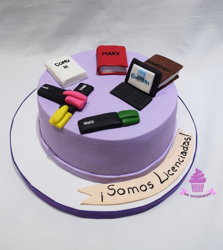 SS GOURMET Torta Licenciada Graduada Egresados Graduacion Marx 0