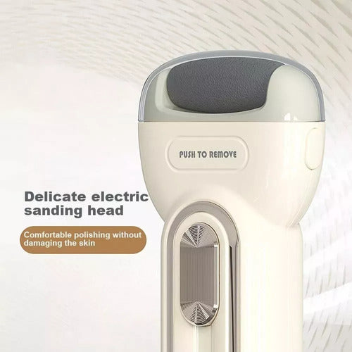 Foot Callus Wireless USB Exfoliating Callus Remover with 3 Heads 4