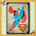 #173 - Vintage Frame 21 X 29 Cm / No Chapa Superman Marvel 1