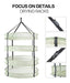 Ipower 2ft 4layer Clip En Hanging Herb Dry Net Con Cremaller 2