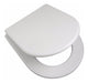 Ferrum Murano Toilet Seat Cover HDF White Tux 0