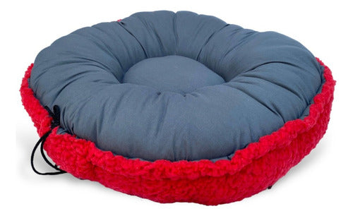 Blue.pets Dog Cat Moses Nest Anti-Stress Circular Bed 70cm 7